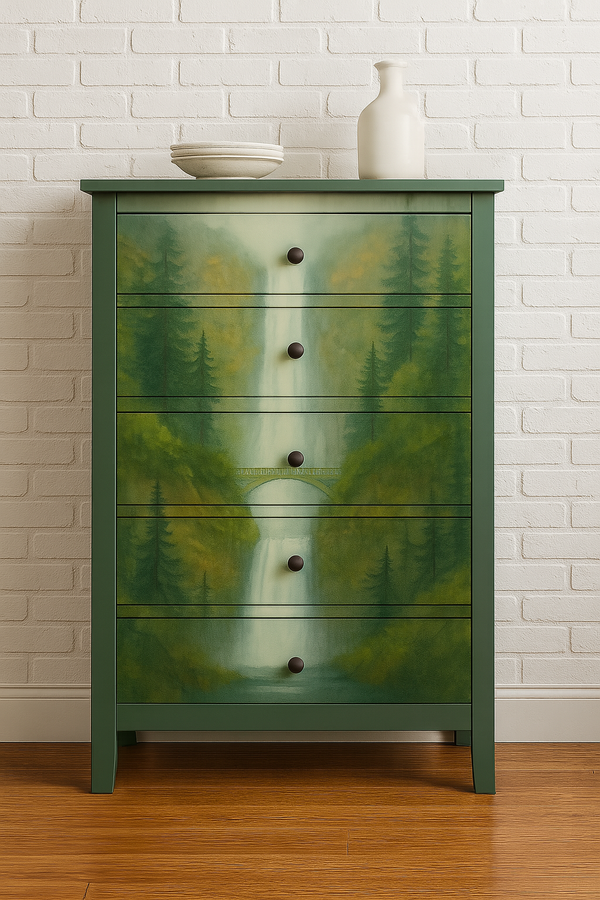 Forest Falls — Vertical Waterfall by Casa Araceli