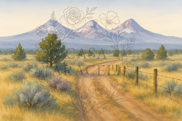 Lavender Sisters – The Three Sisters, Oregon  by Casa Araceli
