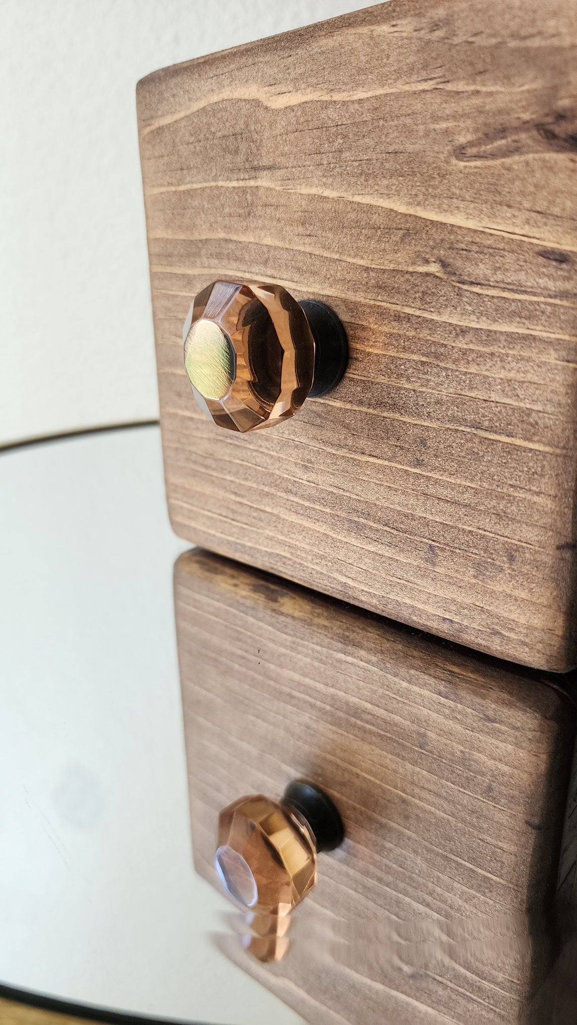 Elegant Glass Knob