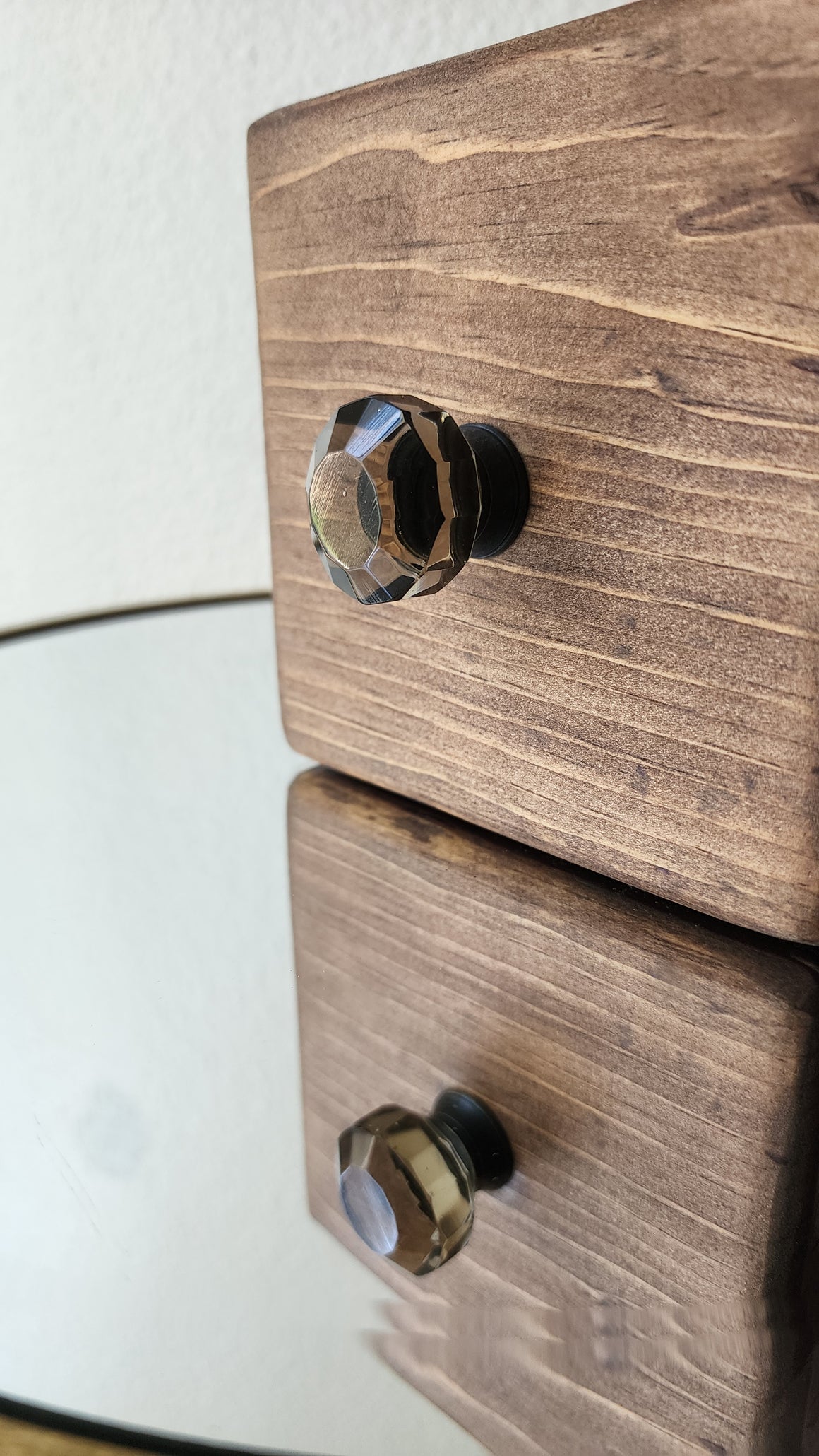 Elegant Glass Knob