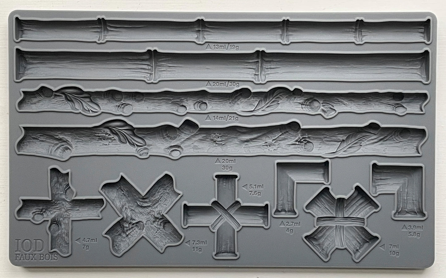FAUX BOIS 6X10 IOD MOULD™