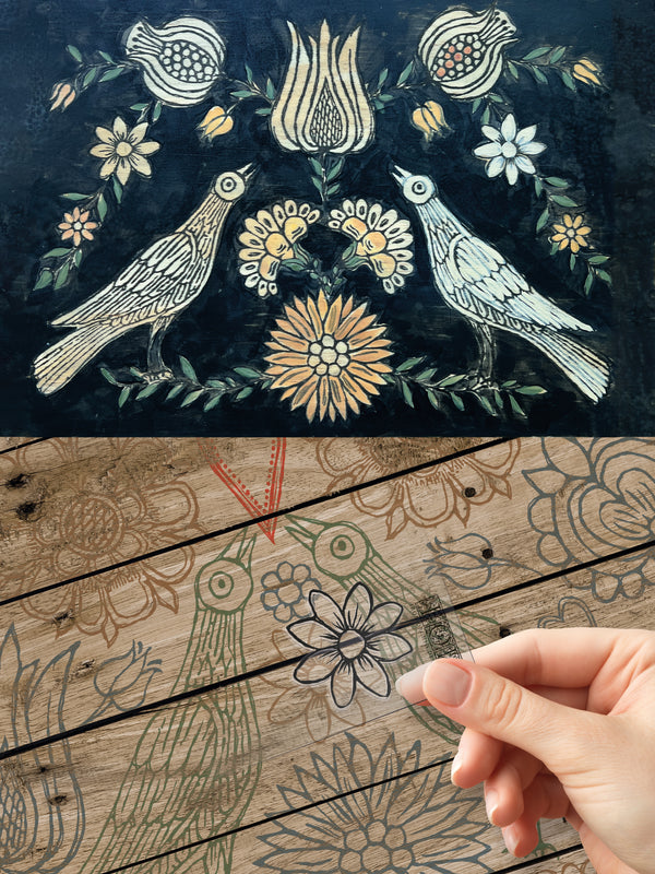 IOD Pennsylvania Folk 12x12 IOD Stamp™