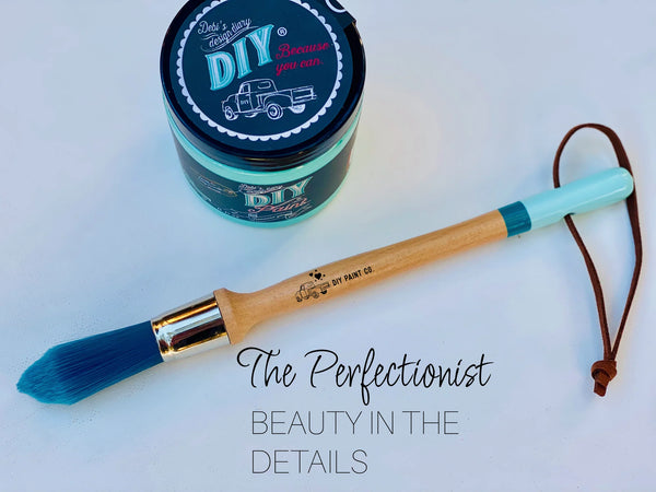 DIY PAINT  Brush  - The Perfectionist by Debi’s Design Diary DIY Paint