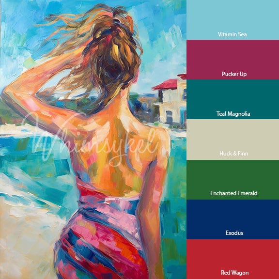 Shoreline Siren Decoupage Tissue Paper 20 x 30 in | Whimsykel