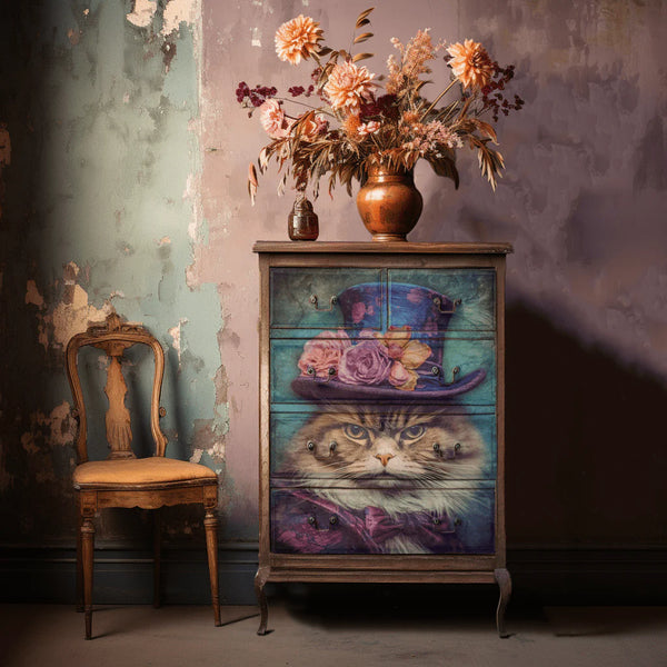 Sour Puss Decoupage Tissue Paper 21 x 29 in | Whimsykel