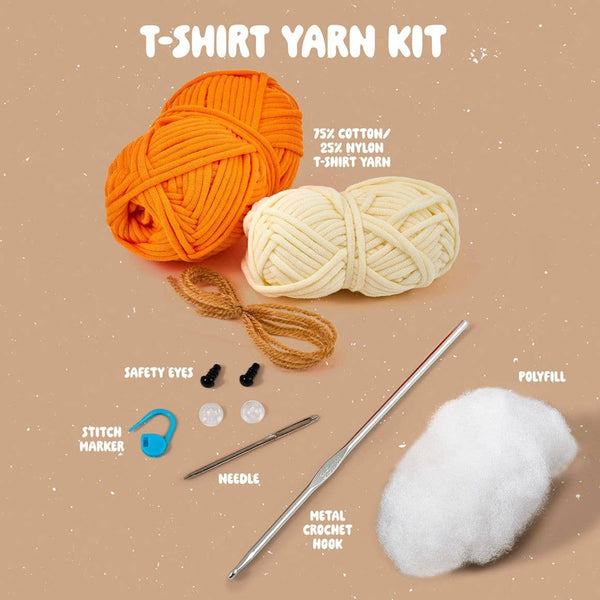 Plaid Crafts - Bucilla Amigurumi Crochet Kit - Tommy the Fox