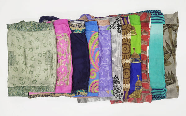 Kelly Assorted Fabric Shopper Bags