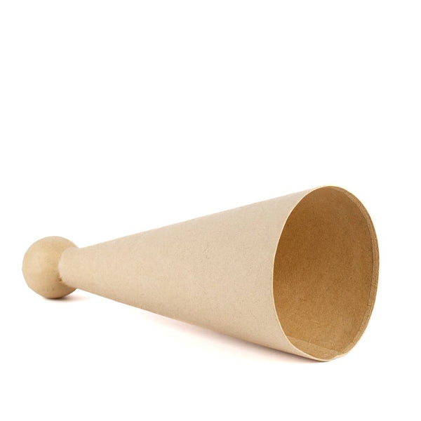 9-1/2" x 4"  Paper Mache Angel Doll Body Cone