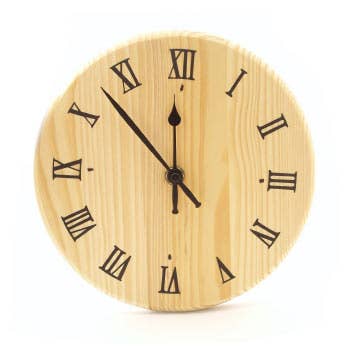 15" x 3/4" Thick Unfinished Wood Blank Round Circle Plaque