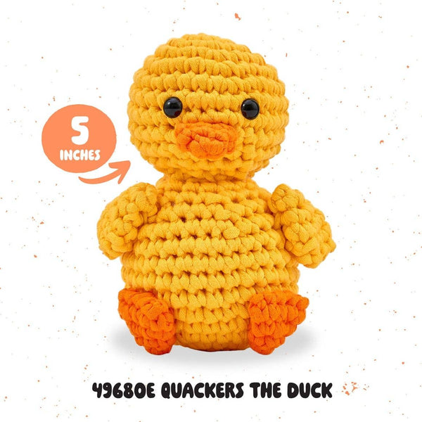 Plaid Crafts - Bucilla Amigurumi Crochet Kit - Quackers the Duck