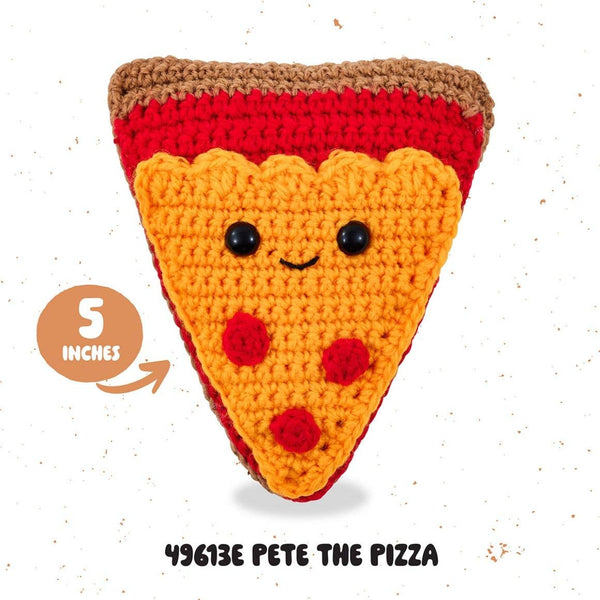 Plaid Crafts - Bucilla Amigurumi Crochet Kit - Pete the Pizza