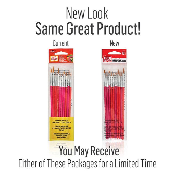 Mod Podge Detail Brush Set 10PC