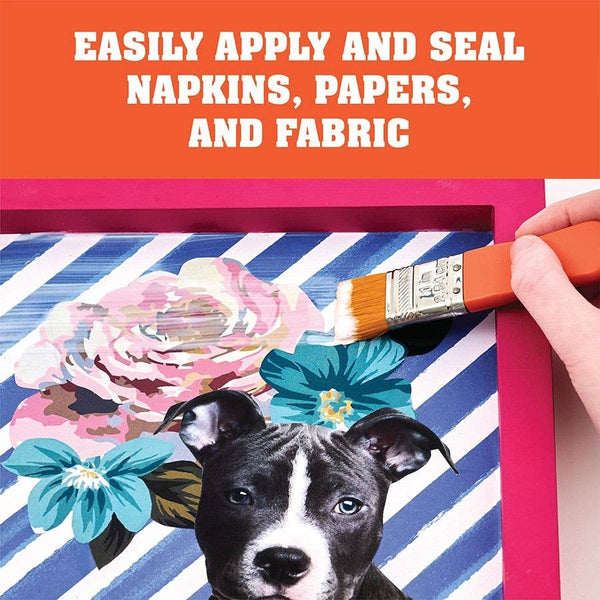 Mod Podge Decoupage Brushes 1" & 2" 2PC