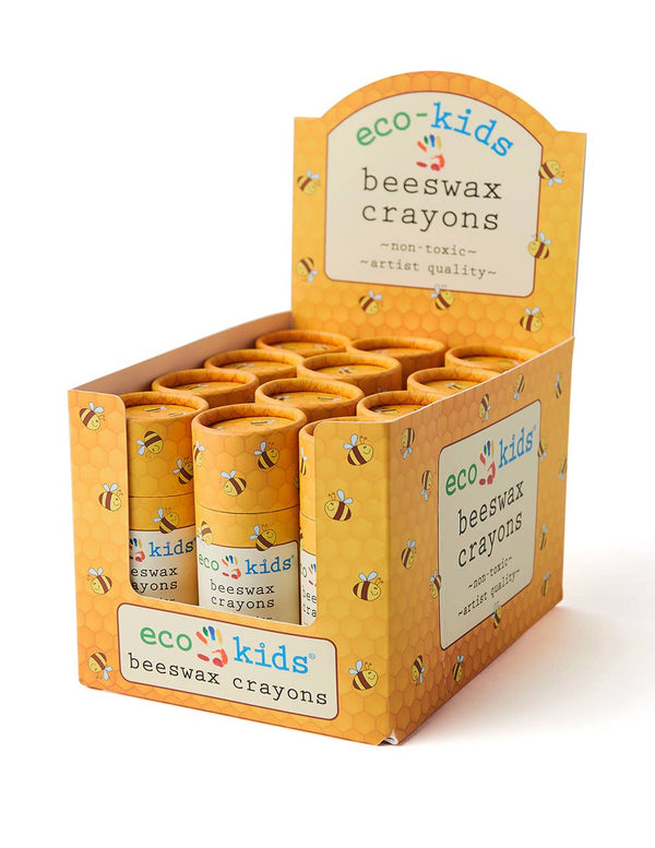 Triangular Beeswax Crayons – Natural & Easy to Grip