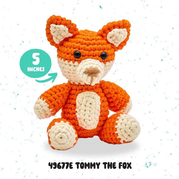 Plaid Crafts - Bucilla Amigurumi Crochet Kit - Tommy the Fox
