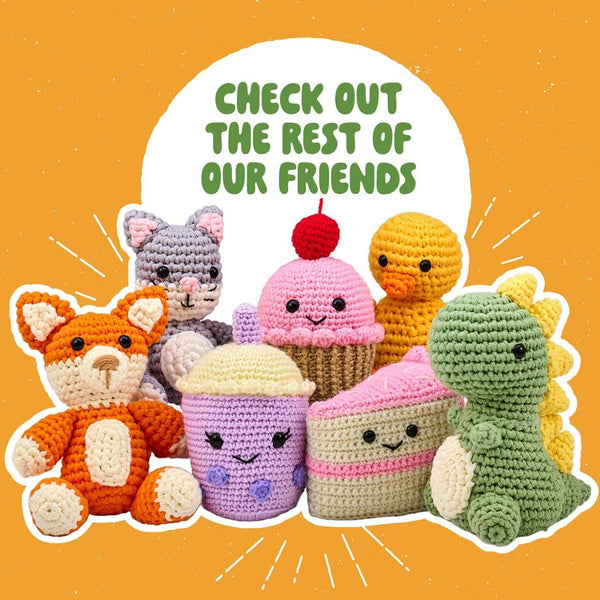 Plaid Crafts - Bucilla Amigurumi Crochet Kit - Sarah the Boba Tea