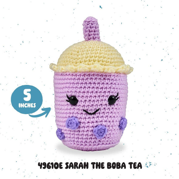 Plaid Crafts - Bucilla Amigurumi Crochet Kit - Sarah the Boba Tea