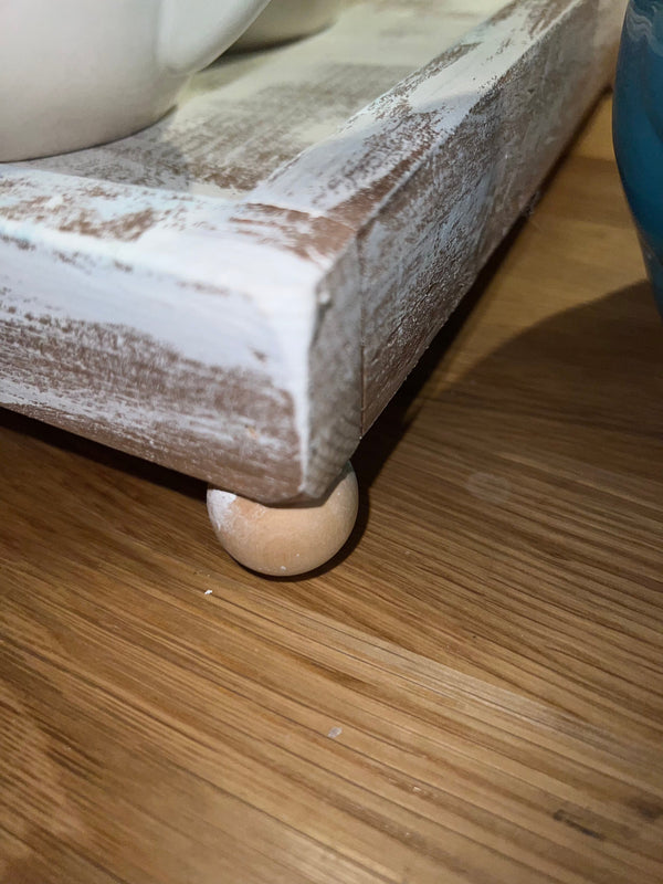 Large Two-tiered Rectangular Tray FInished