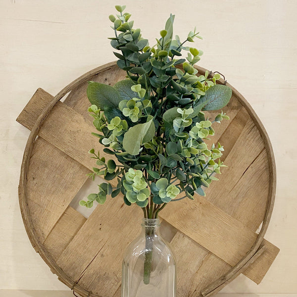 Bright Mixed Eucalyptus Bush | Faux Greenery