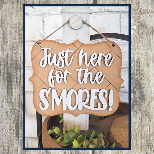 S’mores Wood Tiered tray kit | Chica Tiza