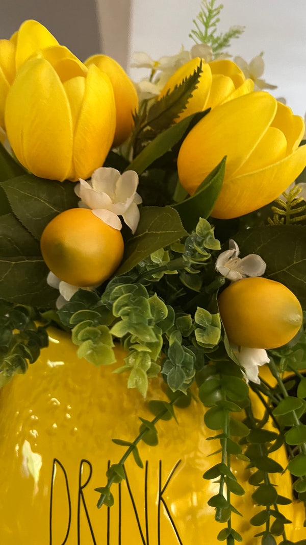 Large Ruscus Stem Artificial Greenery - 14 inches