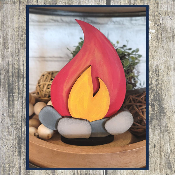 S’mores Wood Tiered tray kit | Chica Tiza