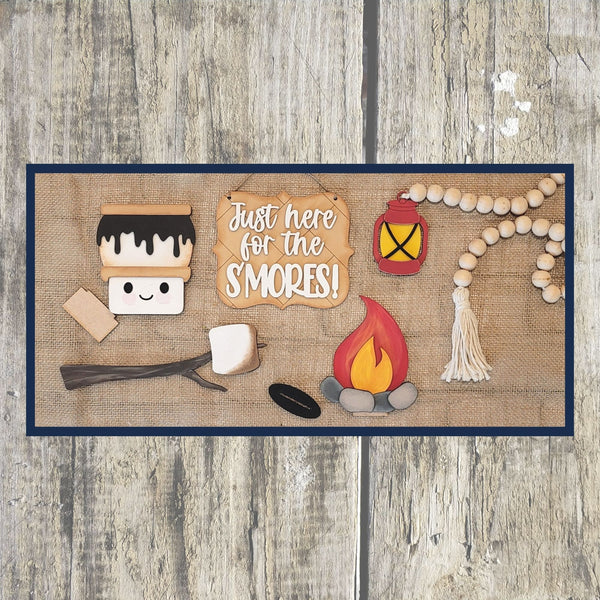 S’mores Wood Tiered tray kit | Chica Tiza