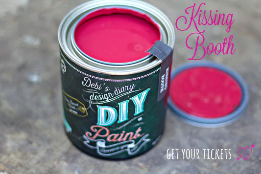 Kissing Booth by Debi's Design Diary DIY Paint