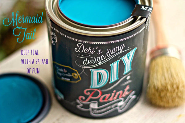 Mermaid Tail by Debi's Design Diary DIY Paint