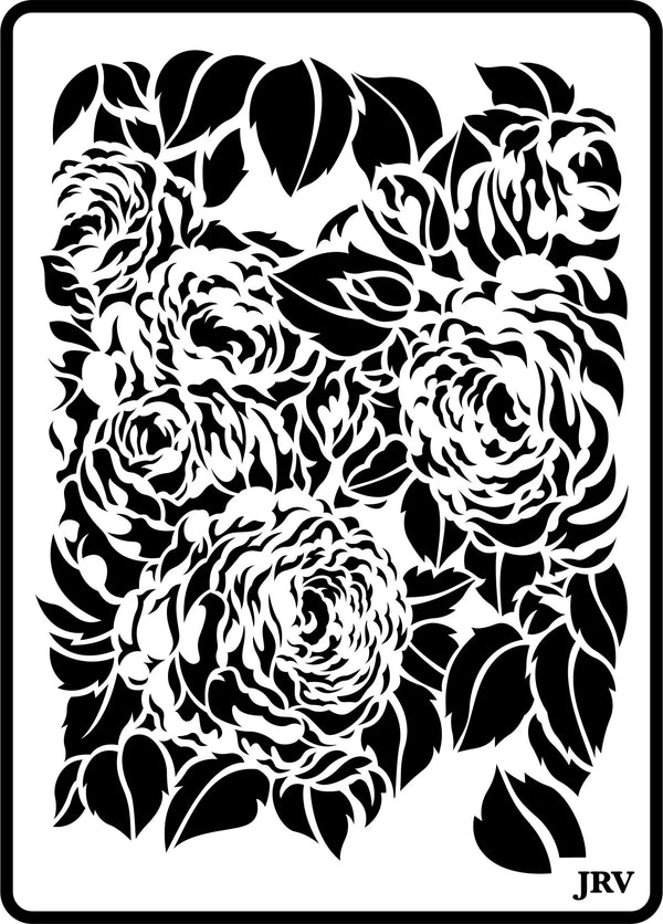 Peonies| JRV Stencils