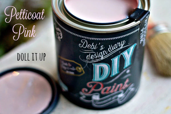 Petticoat Pink by Debi's Design Diary DIY Paint