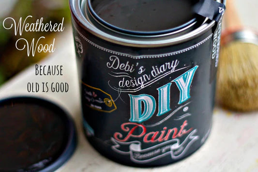 Weathered Wood by Debi's Design Diary DIY Paint
