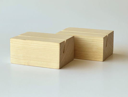 IOD Wood Block Stands – Pack of 2