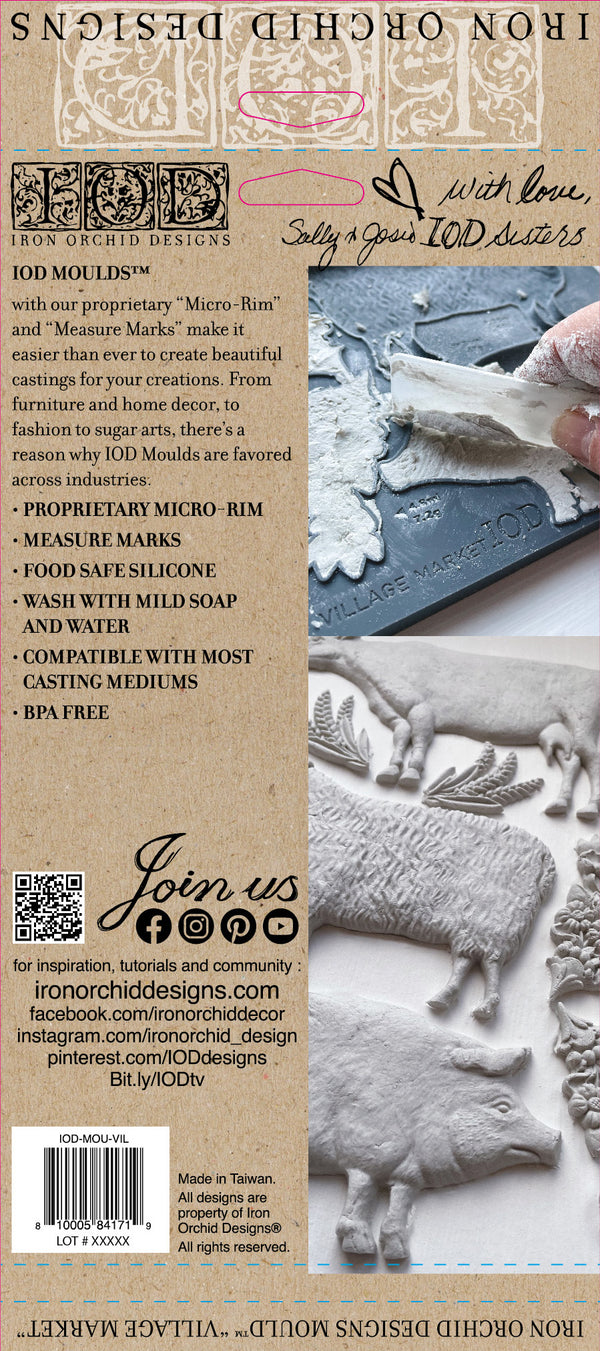 IOD  Village Market 6X10 IOD Moulds™