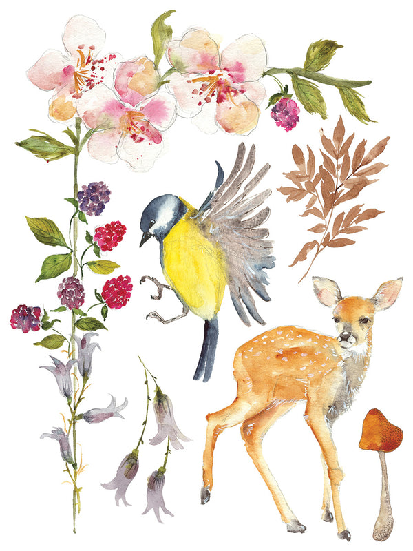 IOD Whispering Willow IOD Transfer 12x16 Pad™