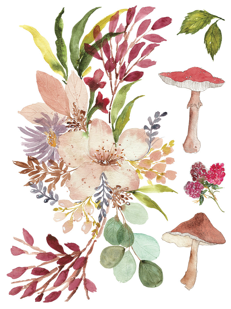 IOD Whispering Willow IOD Transfer 12x16 Pad™