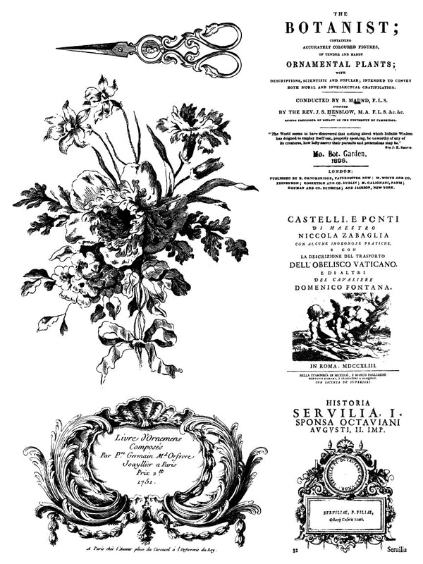 IOD Melange IOD Paint Inlay 12x16 Pad™