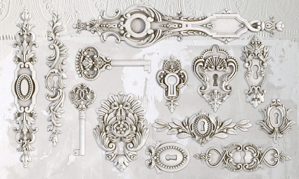 IOD Lock & Key 6x10 Decor Moulds™