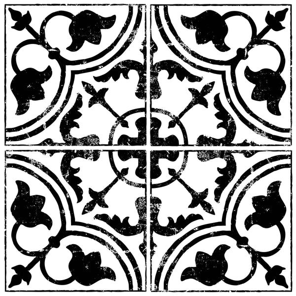 IOD Cubano Field Tile 12x12 Decor Stamp