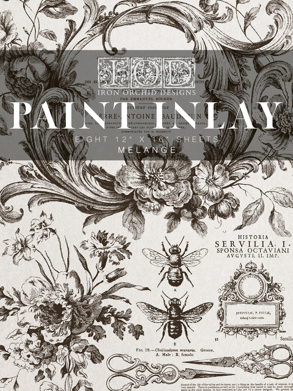 IOD Melange IOD Paint Inlay 12x16 Pad™