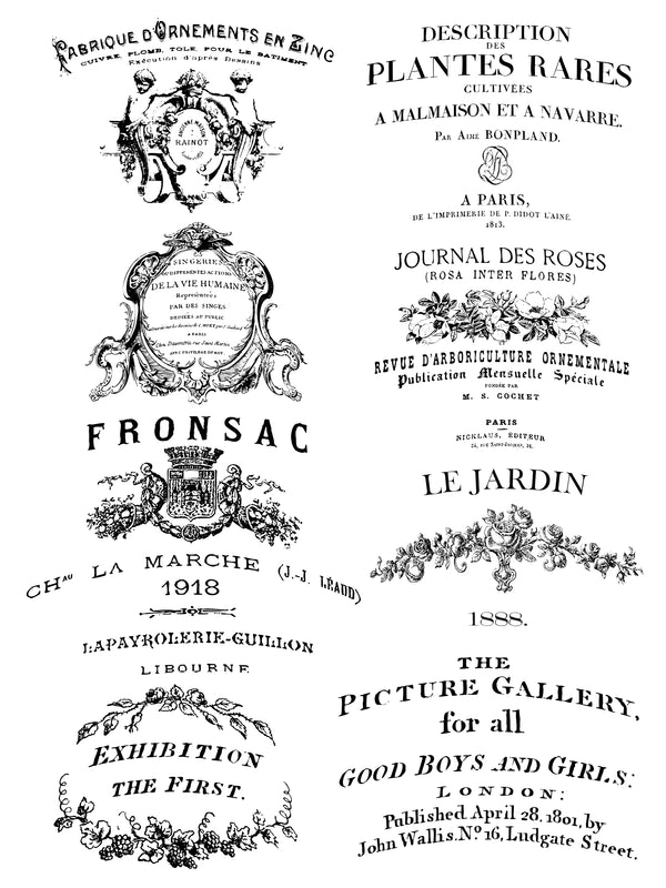 IOD Traditional Pots IOD Transfer 12x16 Pad™