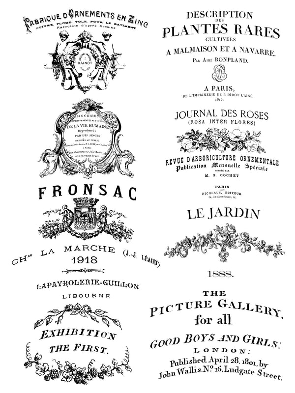 IOD Traditional Pots 12x16 Decor Transfer™