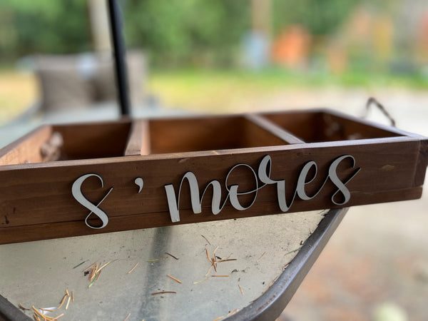 S’mores  Station - Wood  Shores Station | The Stilwell House