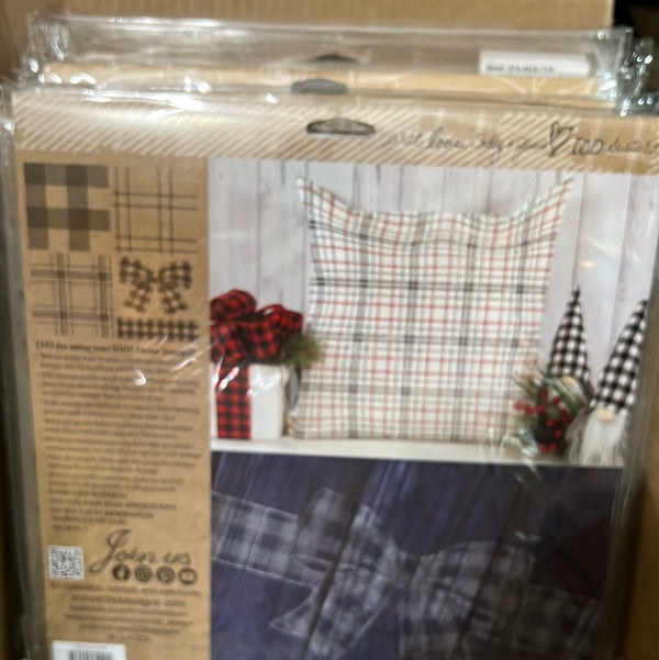 IOD Pretty in Plaid 12x12 IOD Stamp™