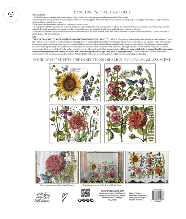 IOD Botanist's Journal IOD Transfer 12x16 Pad™