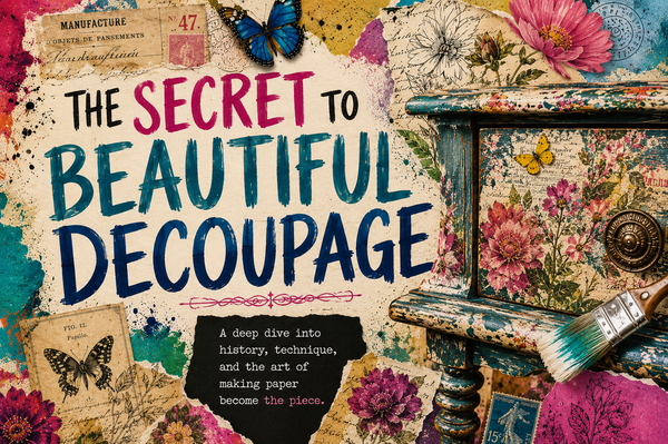 The Secret to Beautiful Decoupage