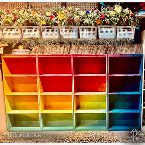 The Art of Color: A Step-by-Step Guide to Mastering a Rainbow Ombre Techniques Chalk Paints®