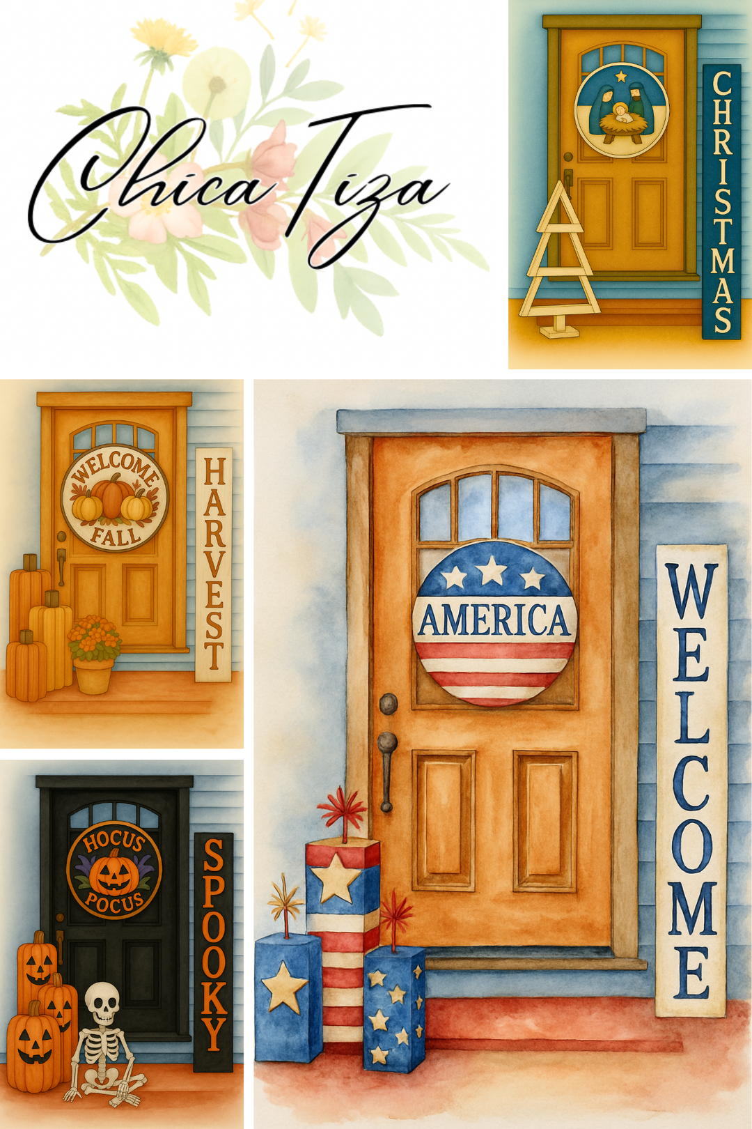ChicaTiza  Laser Art DIY Decor Kits