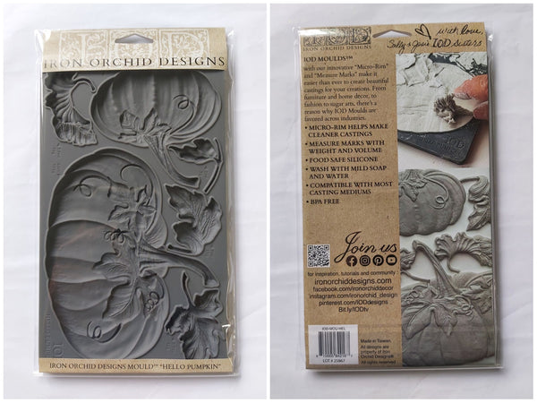 IOD  Hello Pumpkin  6x10 IOD Moulds™