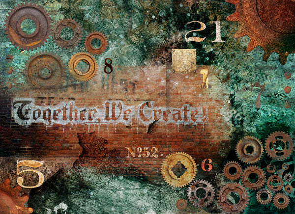 Create Together Decoupage Paper  - Roycycled Treasures